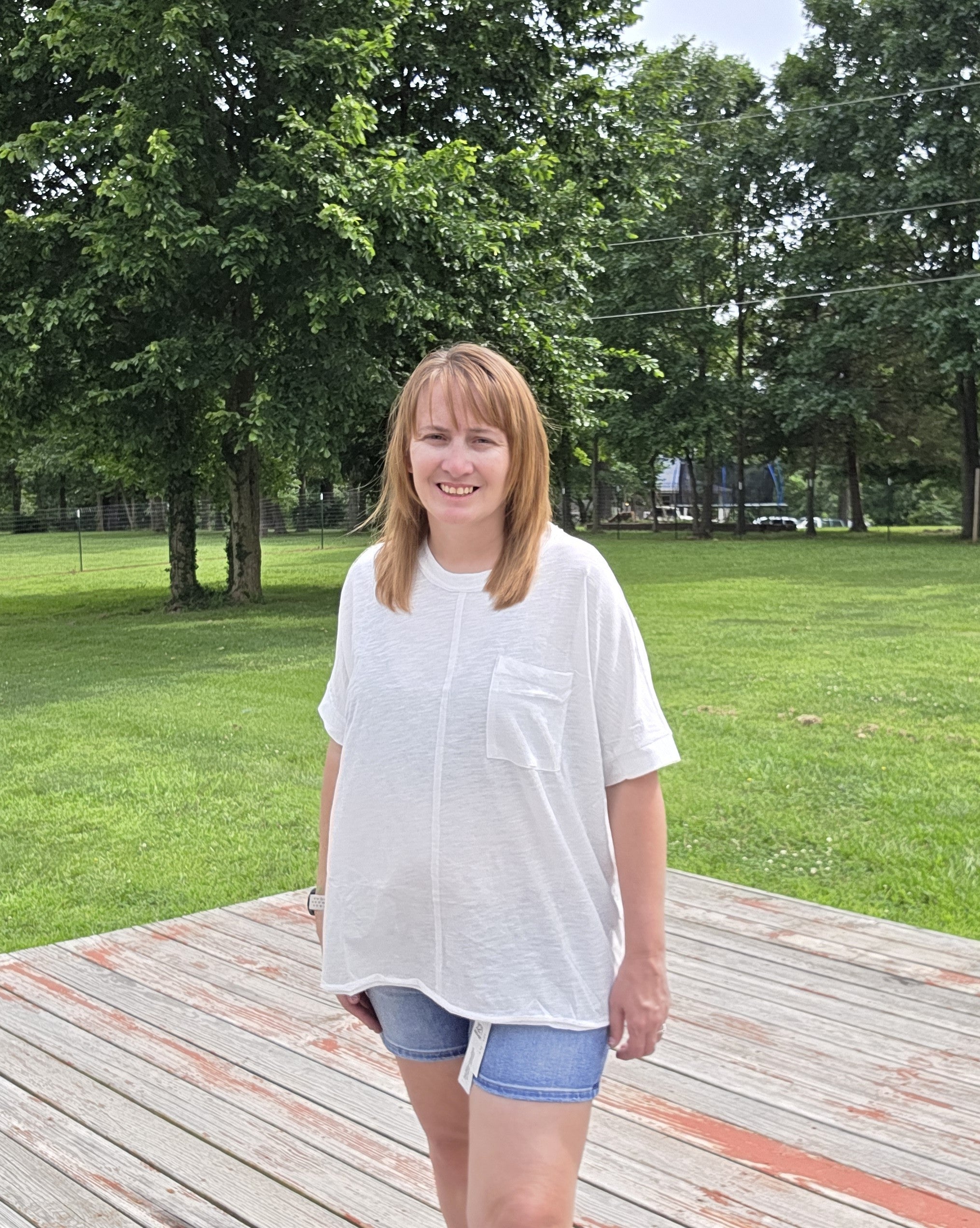 Oversize White T-Shirt