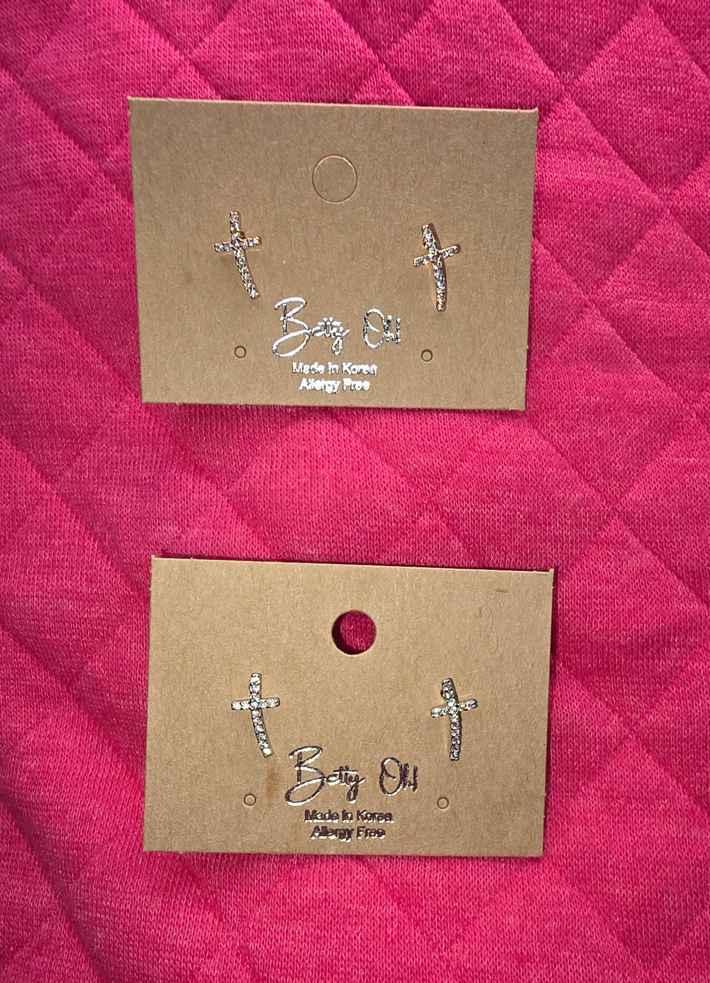 Cross Earrings