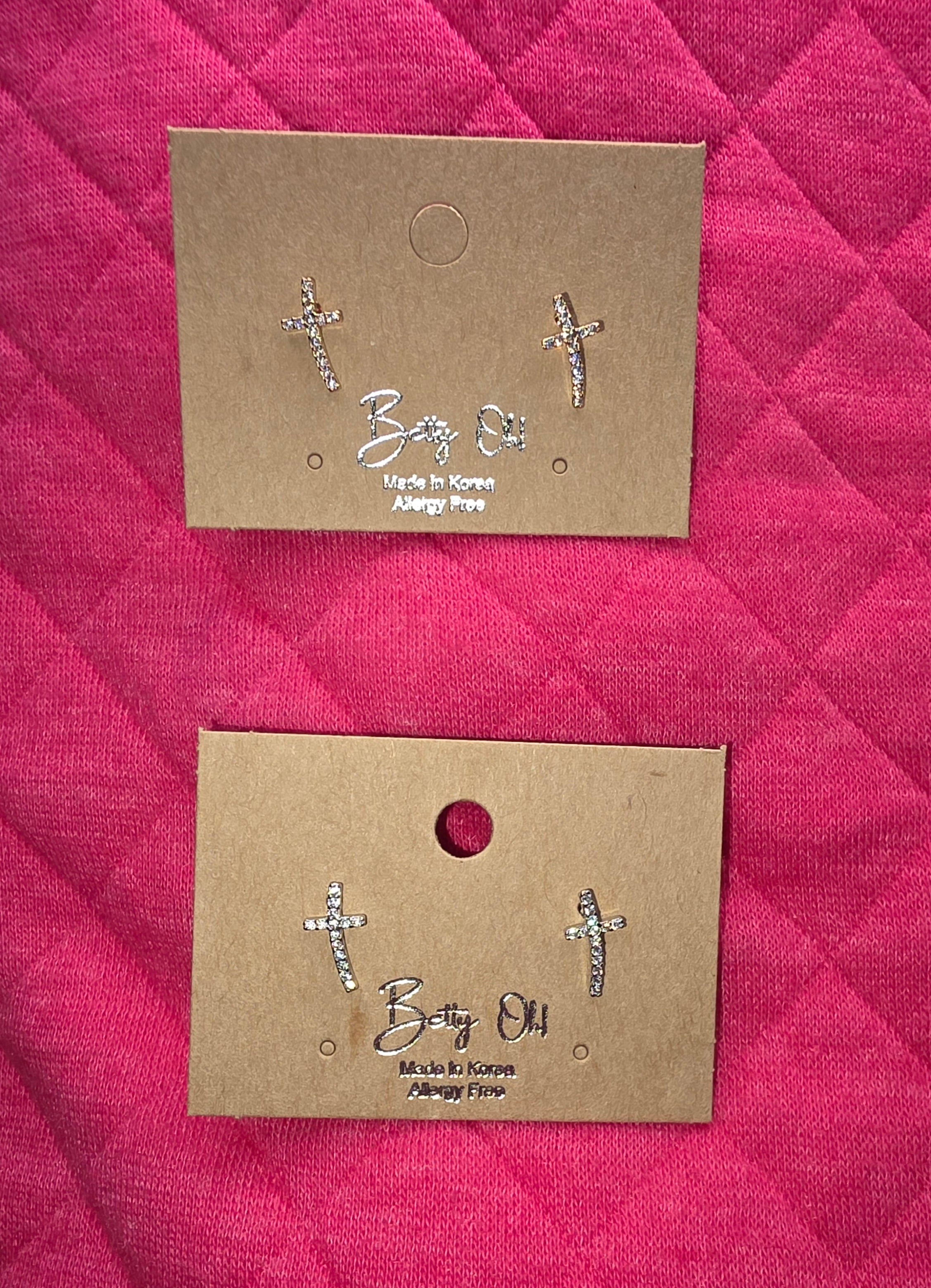 Cross Earrings