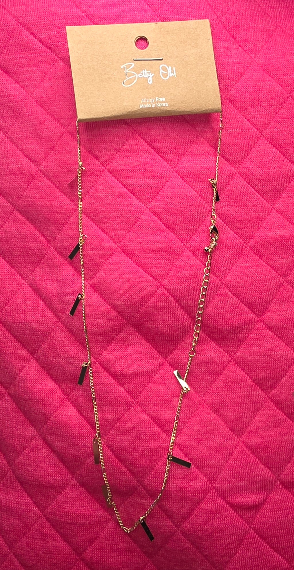 Bar Charm Necklaces
