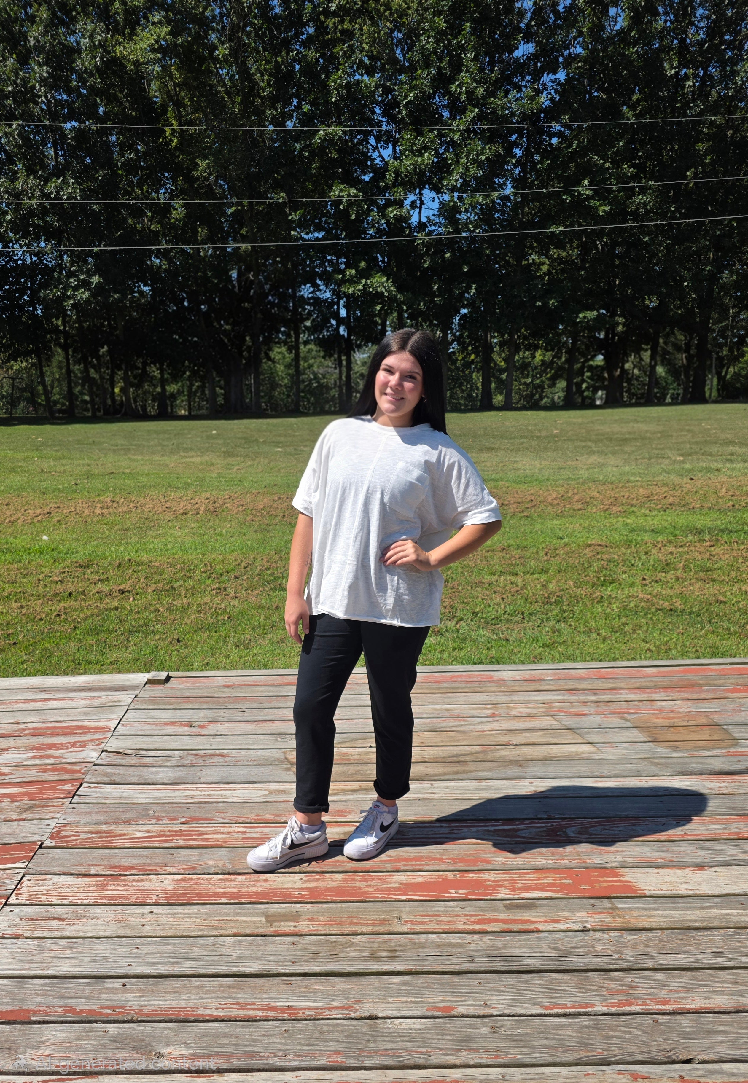 Oversize White T-Shirt