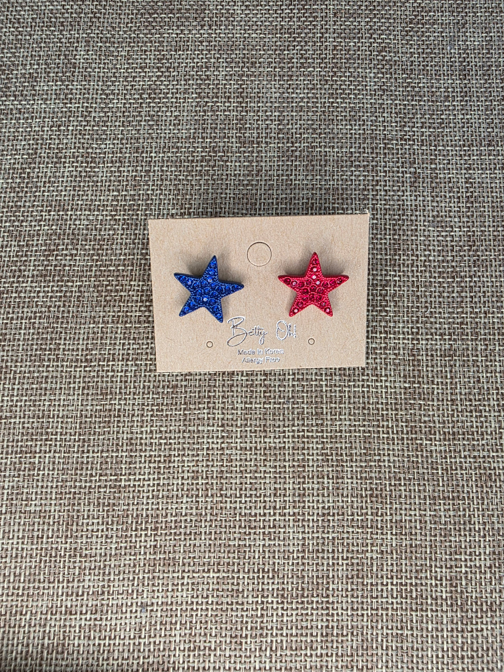 Patriotic Star Earrings