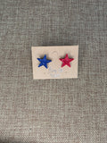 Patriotic Star Earrings