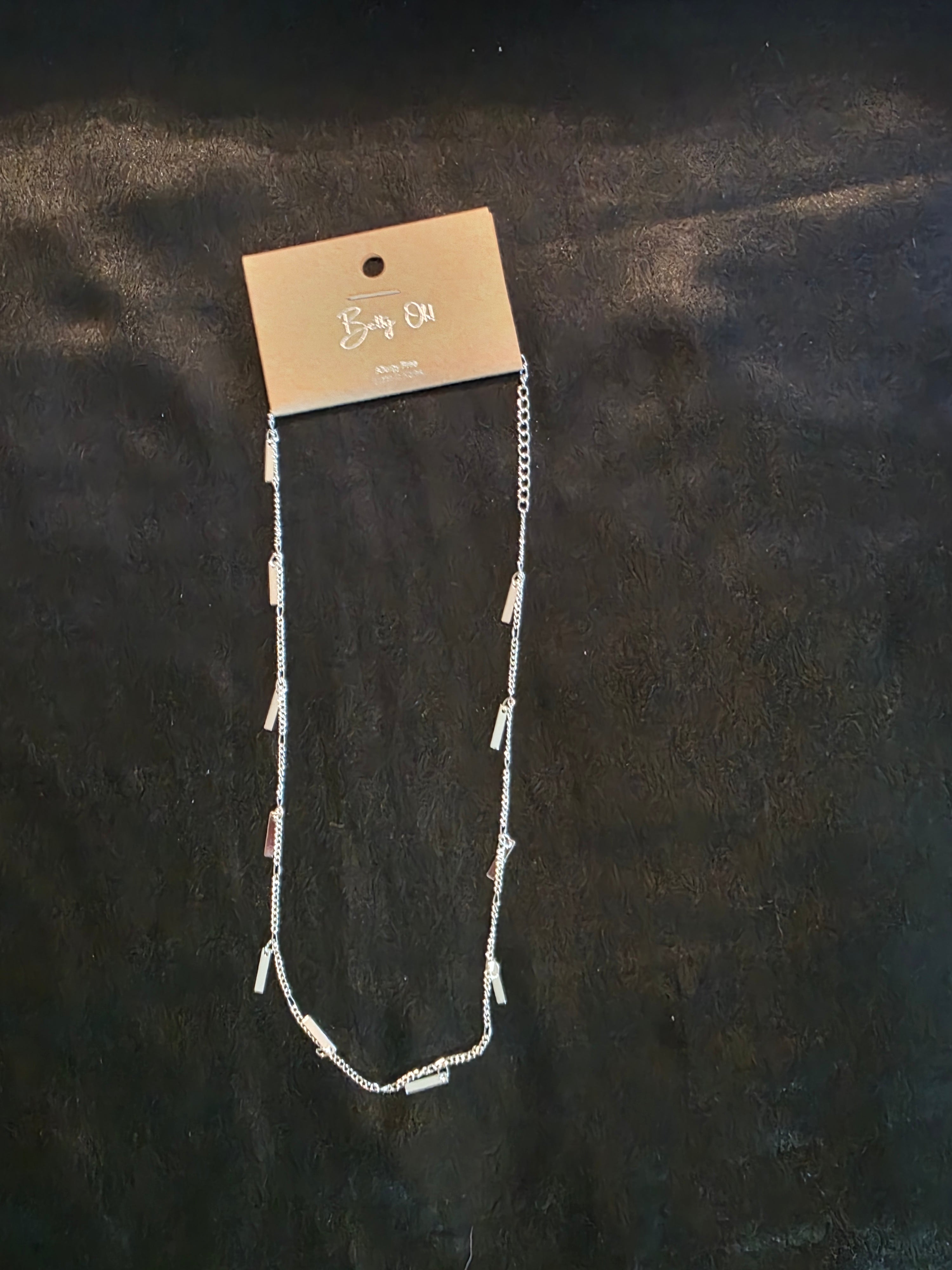 Bar Charm Necklaces