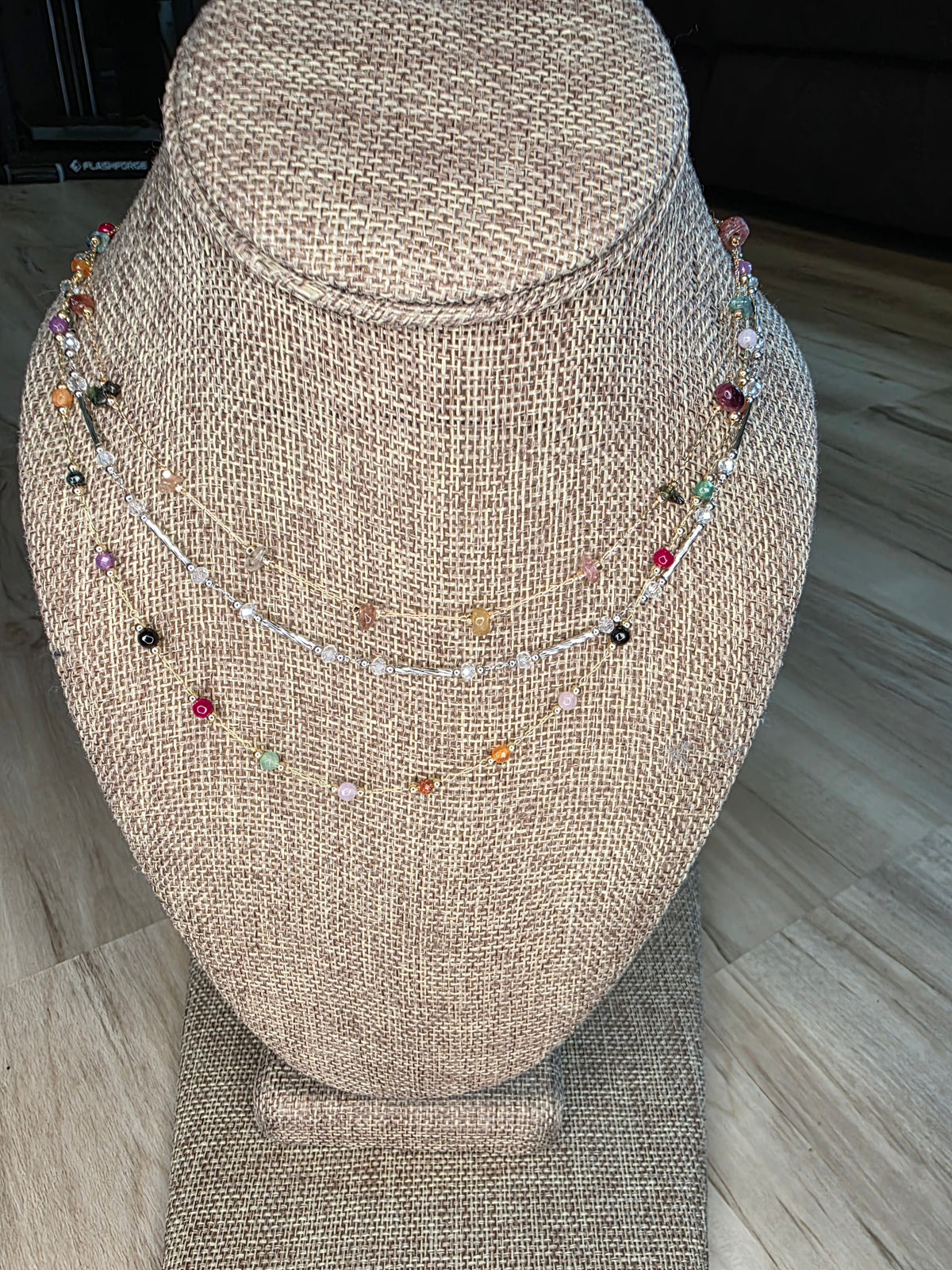 Multicolor Stone Necklaces
