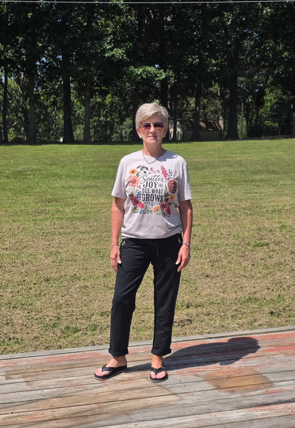 Scatter Joy and See What Grows T-Shirt