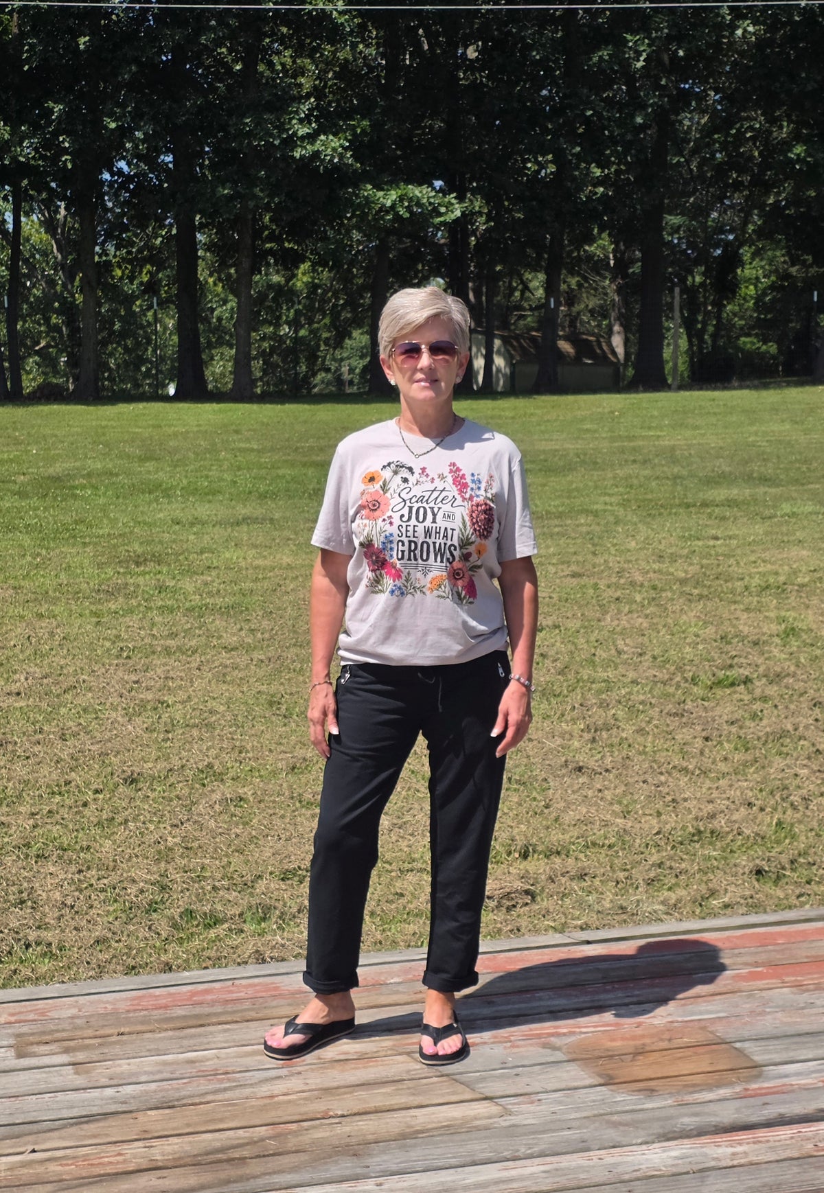 Scatter Joy and See What Grows T-Shirt