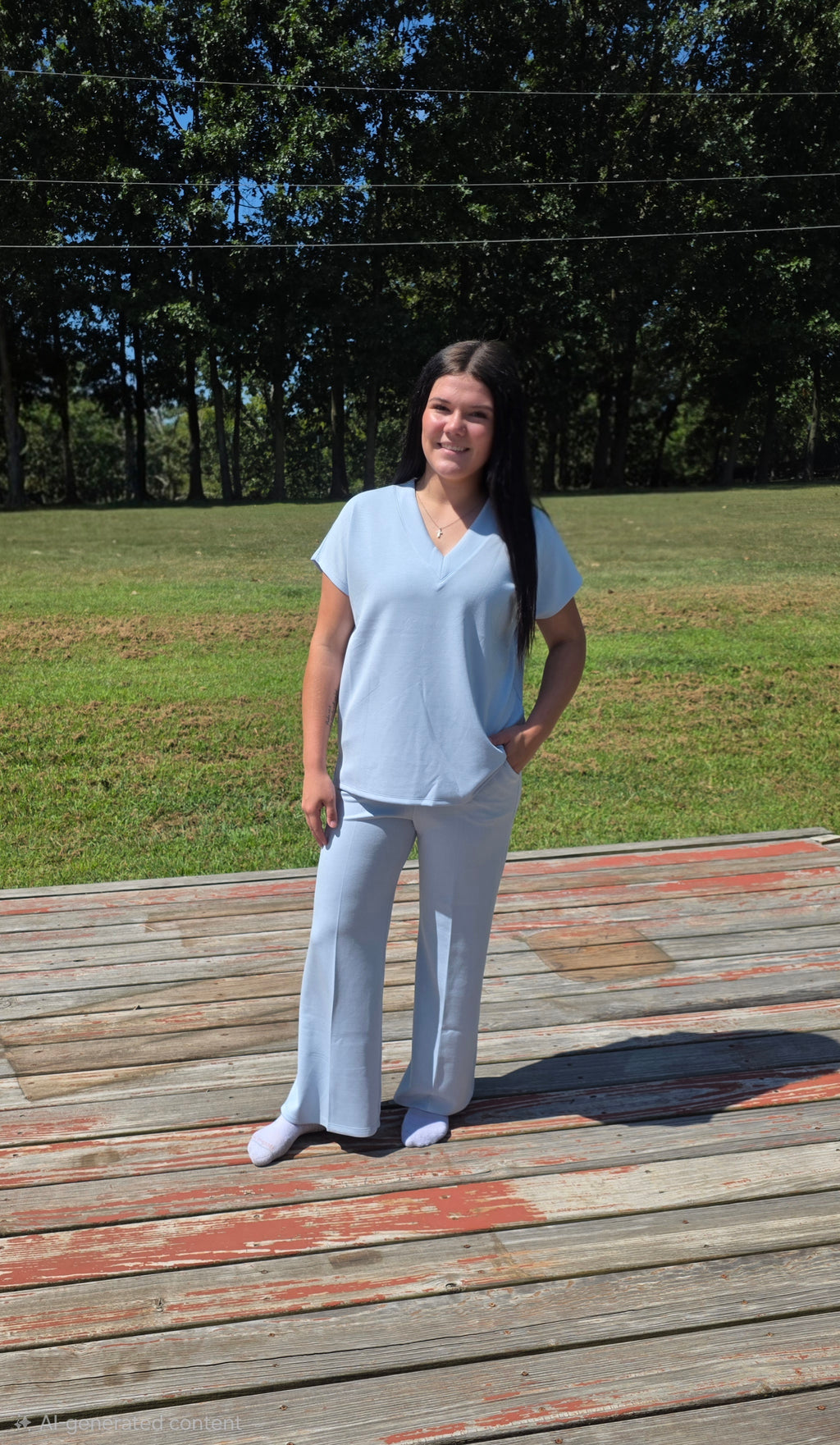Wide-Leg Crop Pants