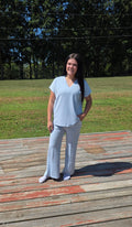Wide-Leg Crop Pants