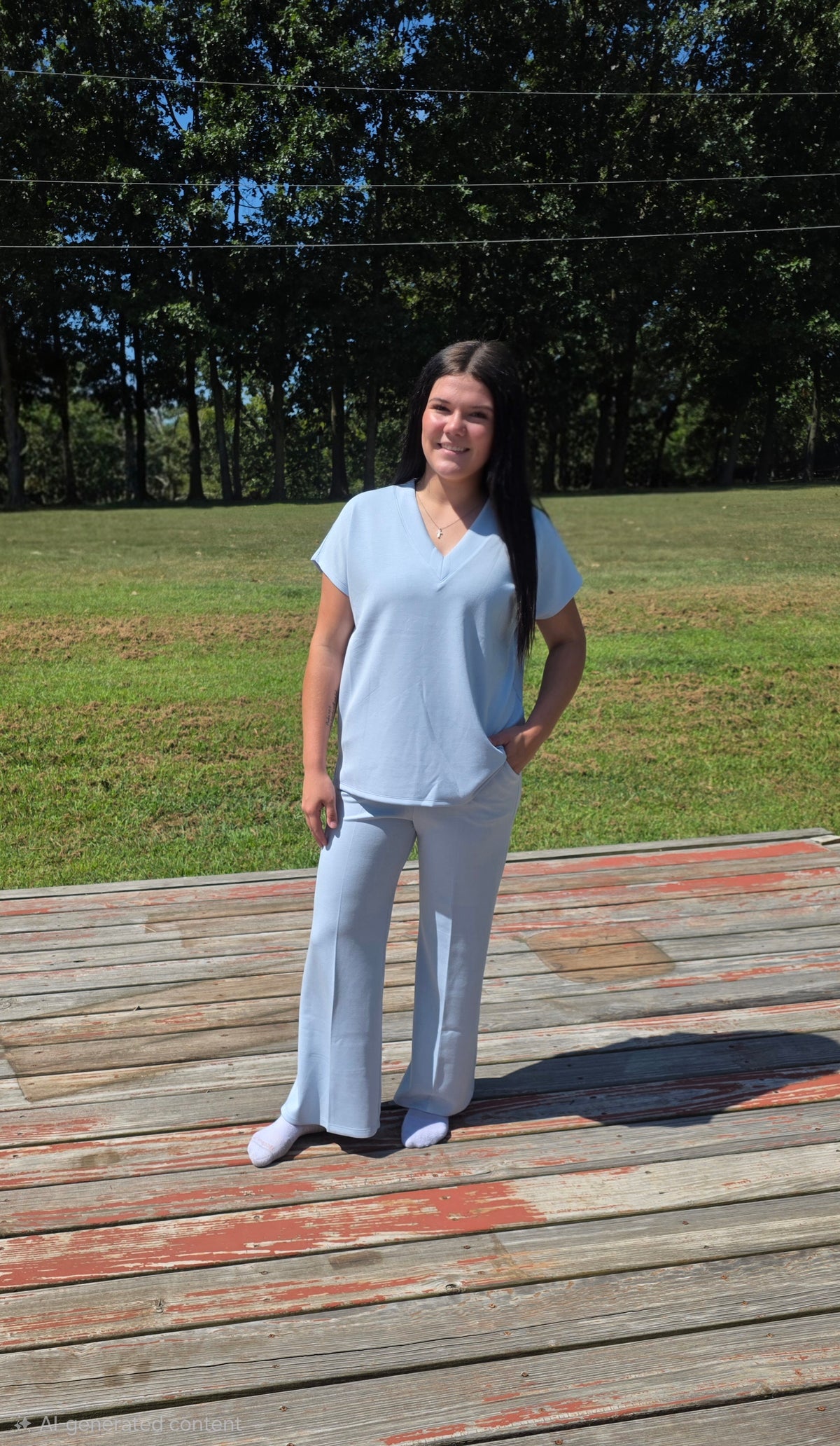 Wide-Leg Crop Pants