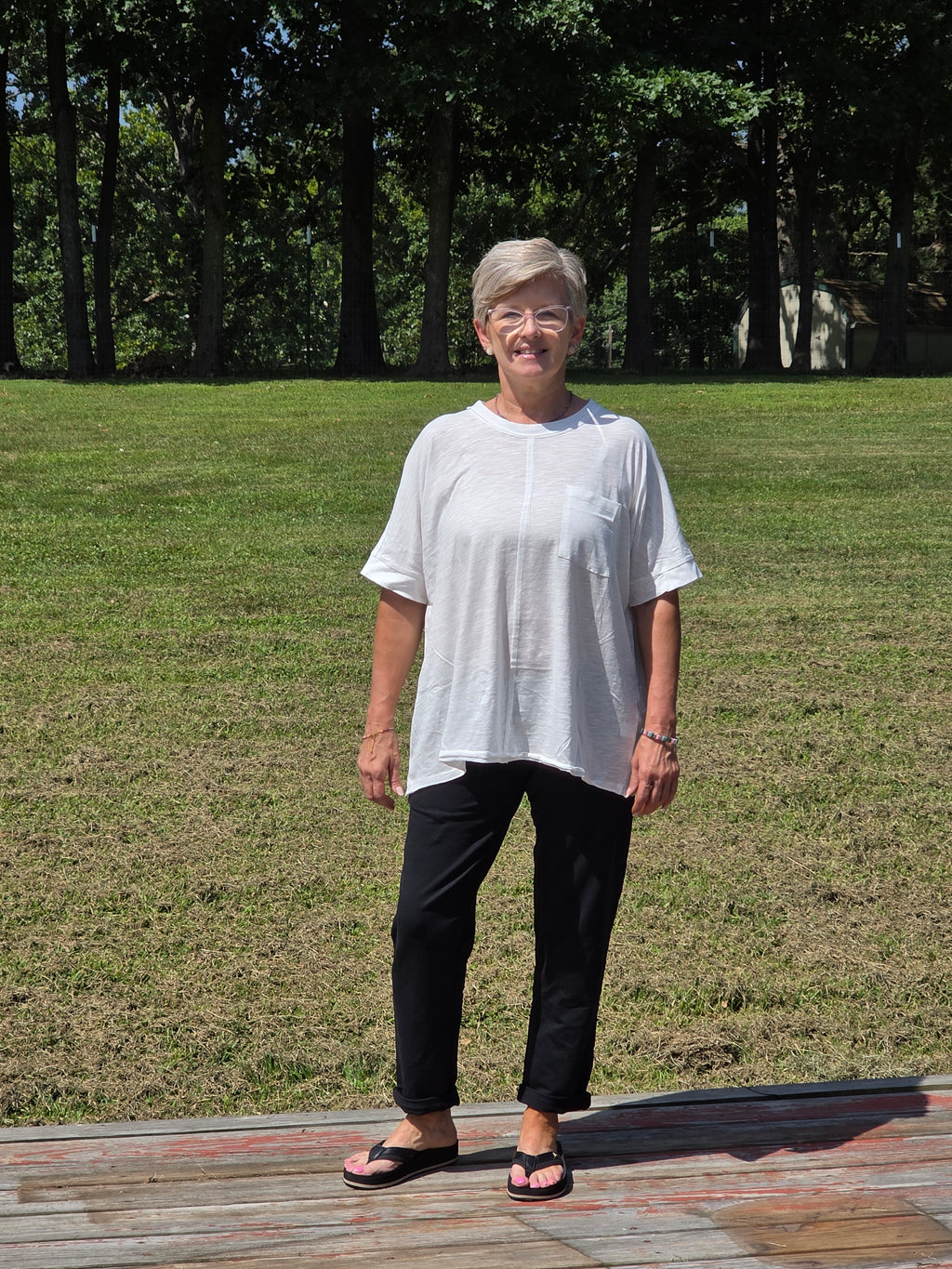 Oversize White T-Shirt