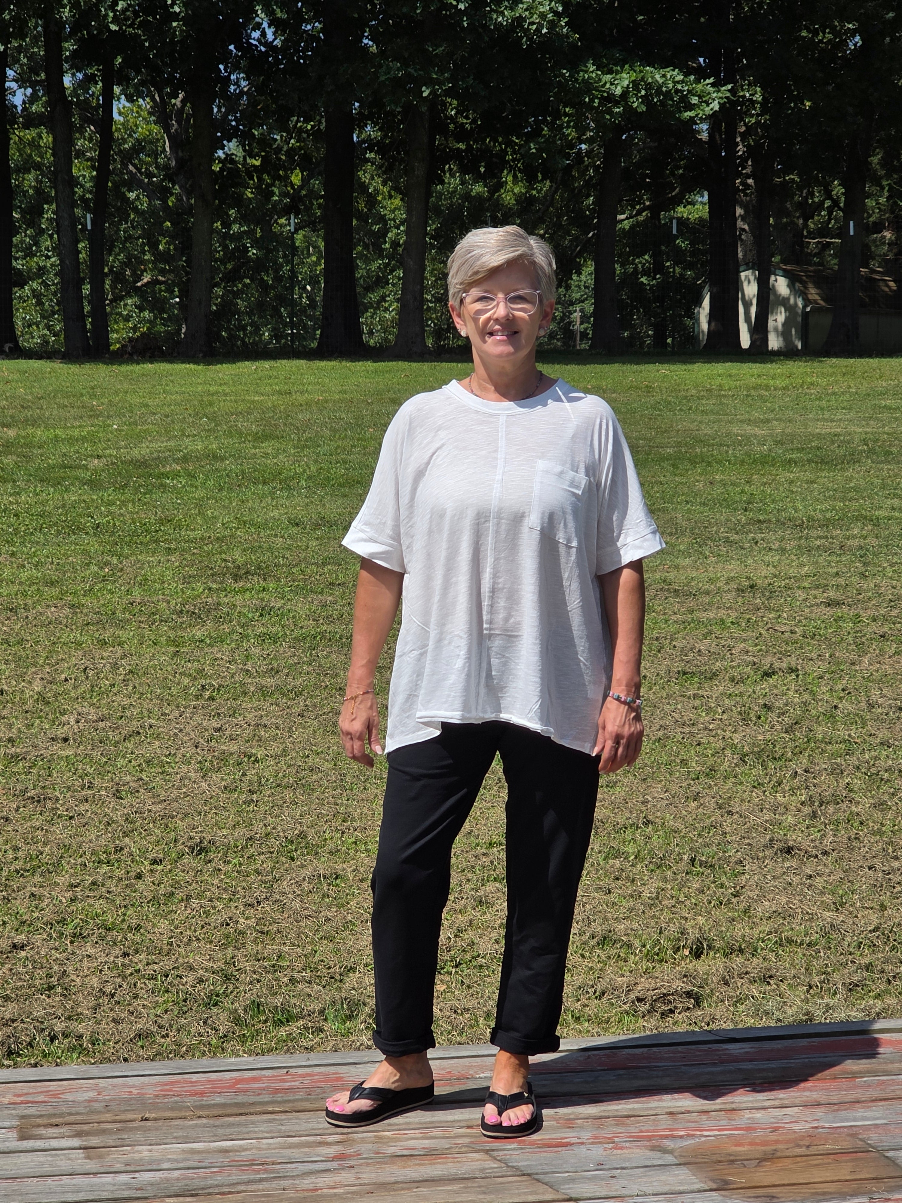 Oversize White T-Shirt