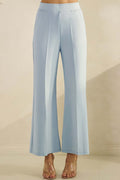 Wide-Leg Crop Pants